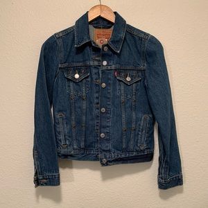 Levi’s Jean Jacket with Metal ⭐️ Size XS Kids New With Tags Unisex